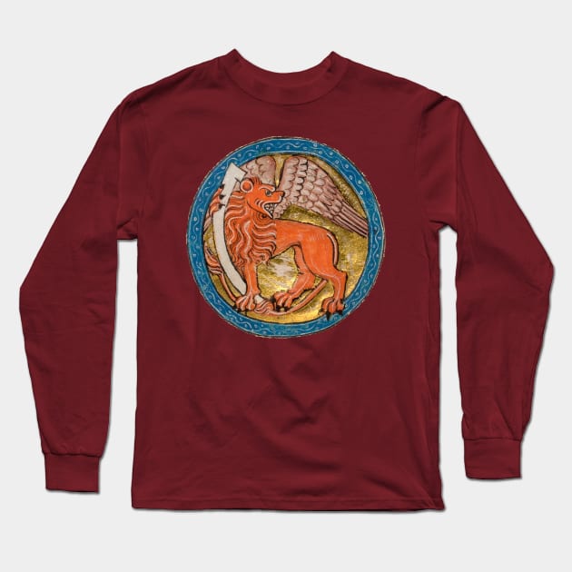 Lion Long Sleeve T-Shirt by LordDanix